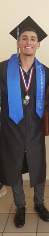 My high school graduation