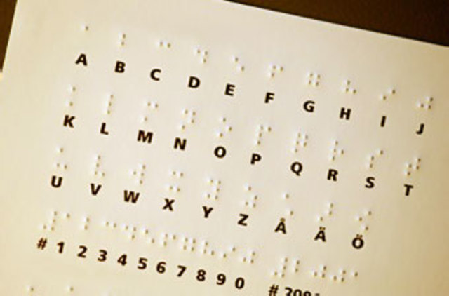 Lectura Braille
