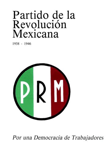 Se crea el PRM (PRI)