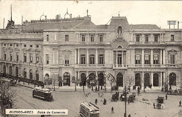 Creación Bolsa de comercio de Buenos Aires