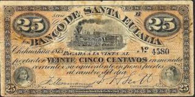 BANCO DE  SANTA  EULALIA