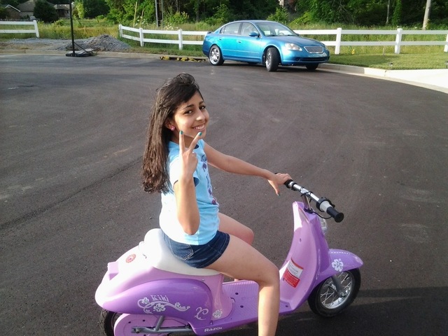 Learning how to ride a bike