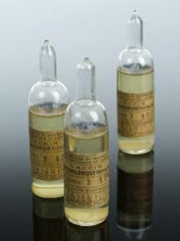 First vaccine developed for cholera