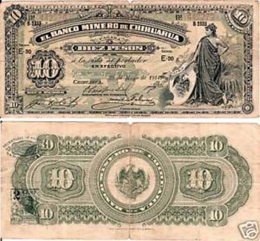 Banco Minero, Banco de Chihuahua y Banco Mexicano de Chihuahua.