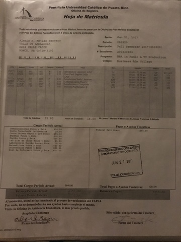 First day of university