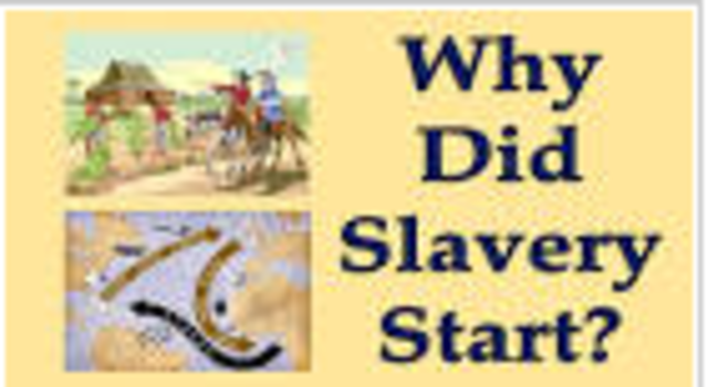 Slavery in America