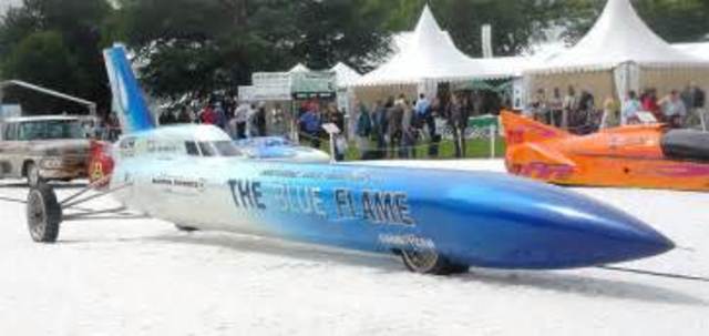 First time a car reached 1000km/h