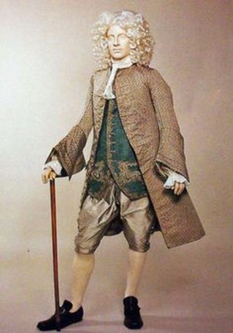 What men wore in 1750
