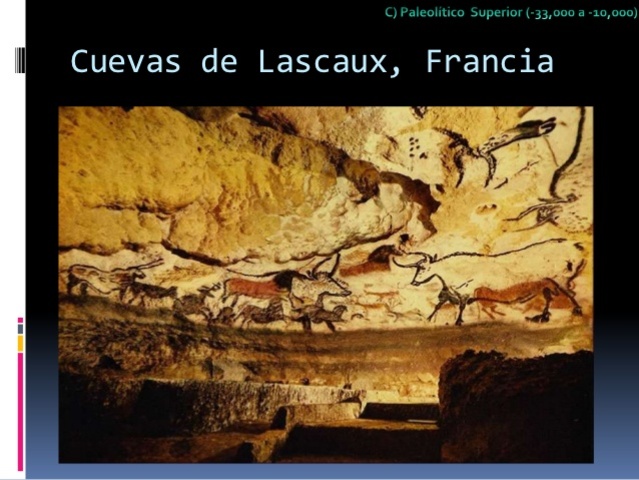 Pinturas en cuevas (35.000 al 4.000 a.C)