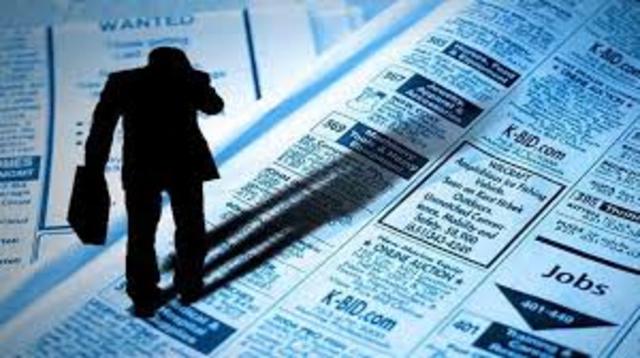 ALTA TASA DE DESEMPLEO