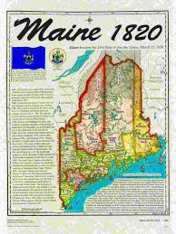 Maine becomes 23rd state