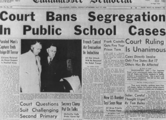 Brown v. Board of Education decision