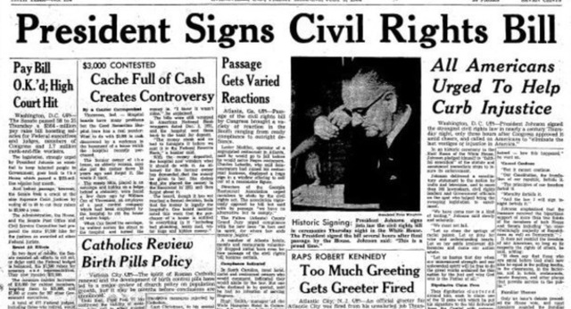 The Civil Rights Act of 1964