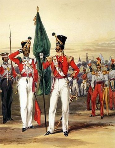 British overcome French and take control of India