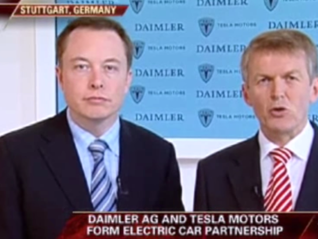 Daimler se apropia del 10% de Tesla