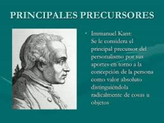 PERSONALISMO Se distingue como una ideología que considera al hombre como un ser subsistente y autónomo pero esencialmente social y comunitario, un ser libre pero no aislado, un ser trascendente con un puro valor en sí mismo.
