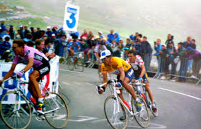 Aparición de Miguel Indurain