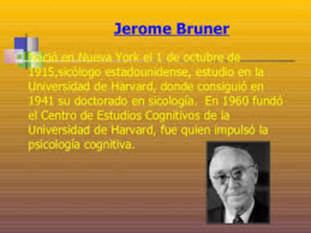 JEROME BRUNER, NACE EN NEW YORK (1915)