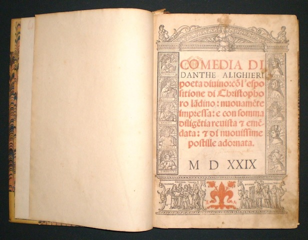 Dante Alighieri escribe la Divina Comedia