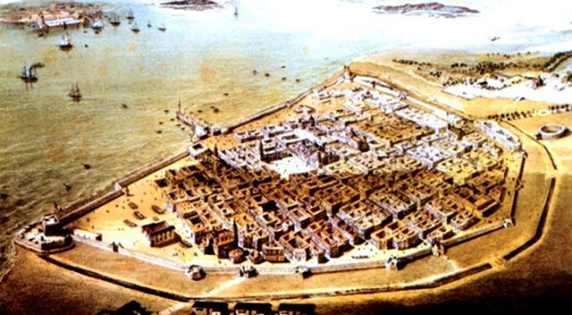 Se construyen las murallas de Veracruz