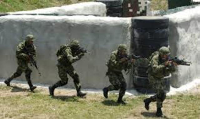 ACCION MILITAR CONTRA GRUPOS ARMADOS