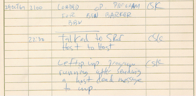 Creacion y conexion de la primera red ARPANET