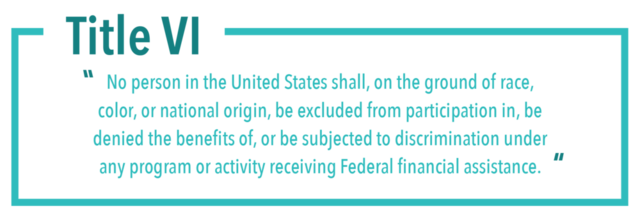 Title VI of the Civil Rights Act