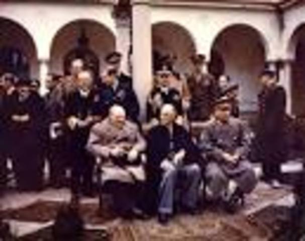 FEB 4, 1945 Yalta conference