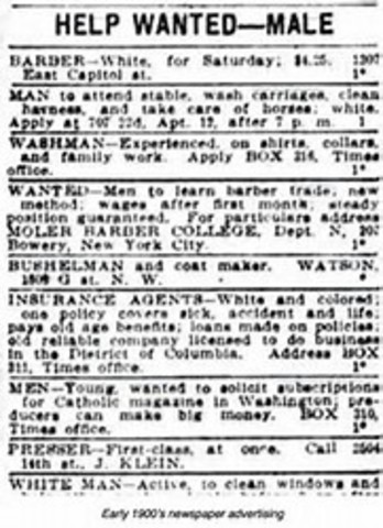 Newspaper Adverts