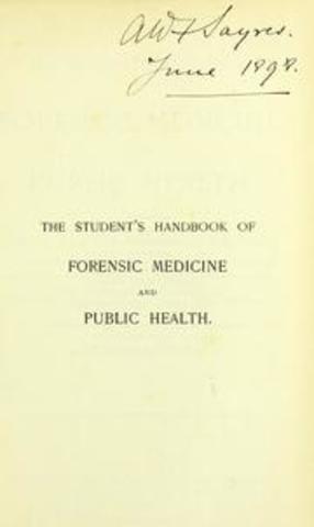 A Treatsie on Forensic Science and Public Health