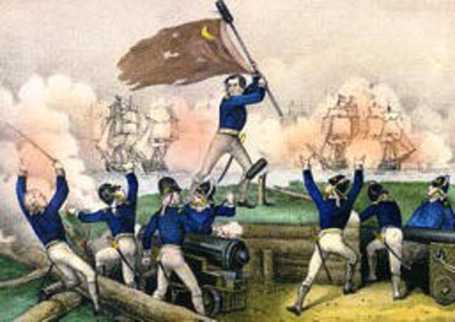 The British captured Fort Moultrie at Charleston