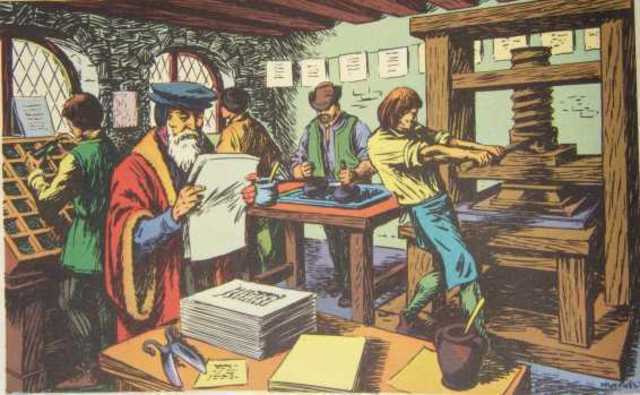Johannes Gutenberg Printing Press