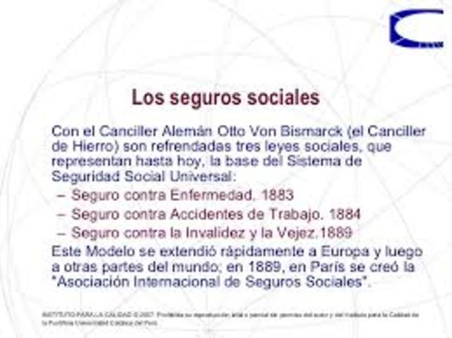 Surgimiento Seguros Sociales