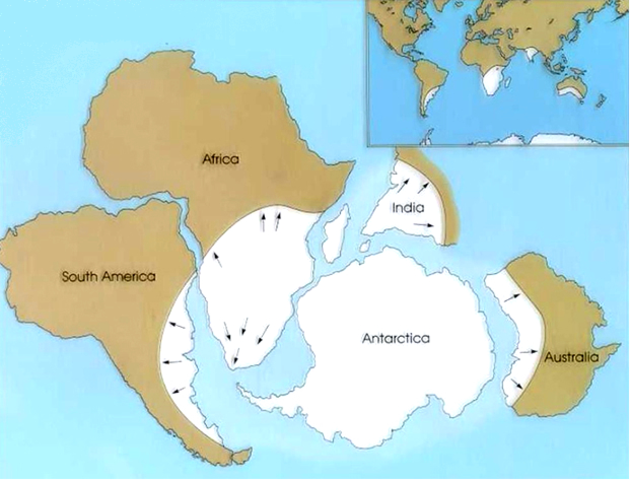 I continenti iniziano a spostarsi