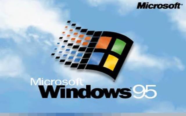 Aparición de Windows 95