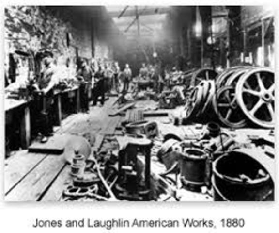 crecimiento industrial de E.U.