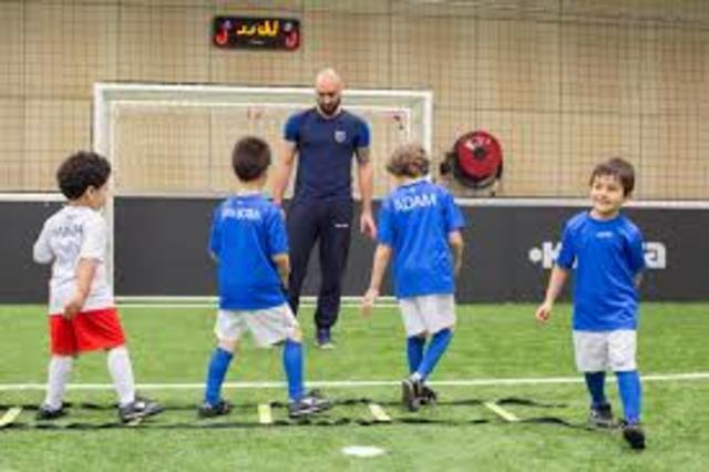 Started soccer practice