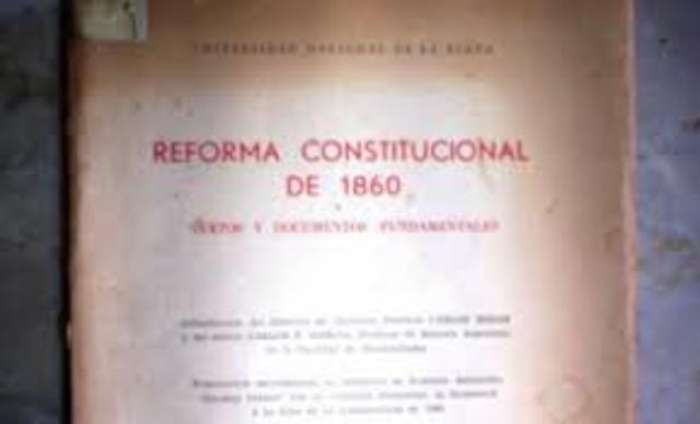 Reforma constitucional de 1860