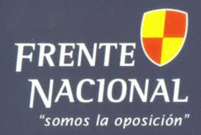 El Frente Nacional.