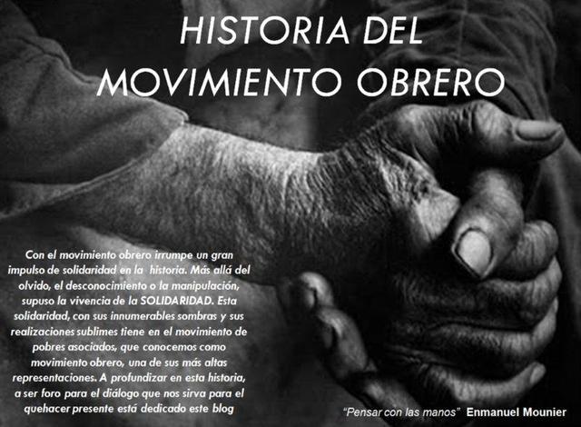 ASISTENCIALISMO Y EL MOVIMIENTO OBRERO