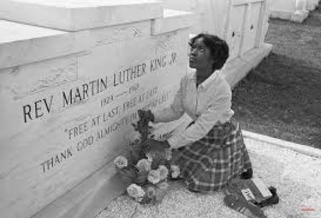 Martin Luther King Jr. was  assassinated