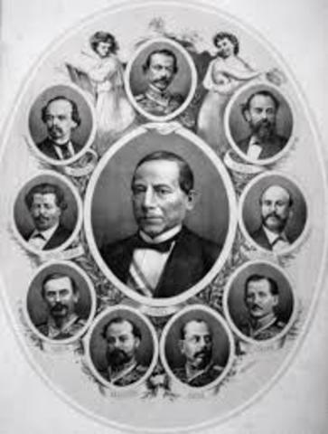 GAVINETE DE VENITO JUAREZ