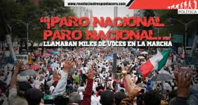 El Paro Nacional.