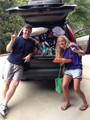 I left for NC State!!