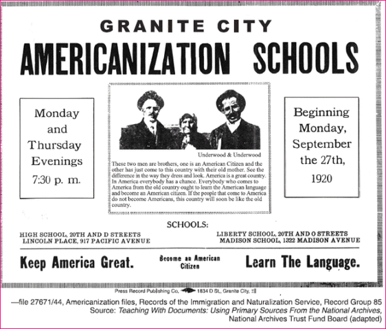 AI: Americanization Movement