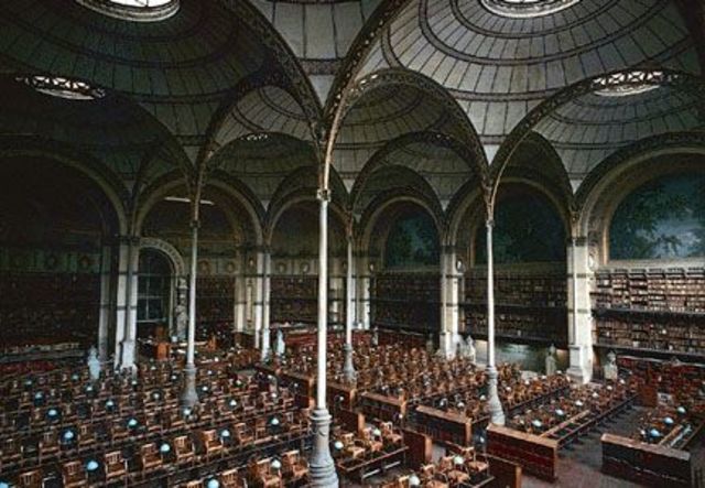 Se creó la biblioteca nacional de Francia