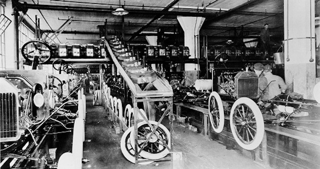 Ford Introduces Assembly Line