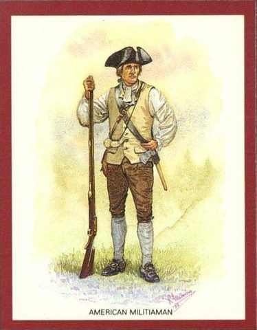 ME-George Washington becomes a militia man.