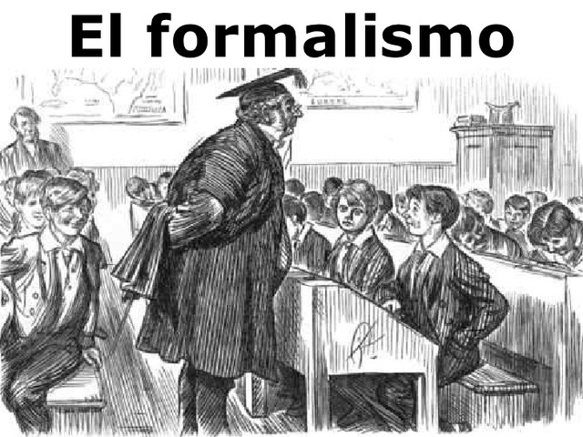 Formalismo.