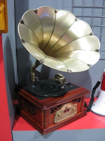 Phonograph invented in 1877